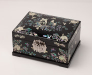 자개함 단품 나전칠기 해외거래처 외국인 바이어 선물 : 메리플라워