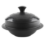 키친아트 인덕션 무쇠 가마솥 미니 20cm 무쇠 냄비 돌 솥밥 업소용 가정용 1인용 : YES GOGO