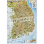 남한 행정교통도 (영문) : GoodMap 좋은지도