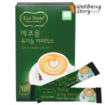 에코몽 유기농 커피믹스 100스틱 대용량 웰빙스토리 : 웰빙스토리