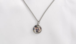 써지컬스틸 사진 목걸이 : 마베주얼리