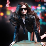 mini times toys P-004 1/6 Female Sexy Leather Coat&Skirt Clothing Set : 올포원글로벌