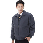 UBS 1402 유니보스-UNIBOSS 체크원단 포인트 겨울점퍼 겨울근무복 겨울작업복 : 작업복세상