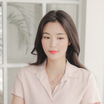 제이로렌 G0169 14K 핑크골드 꼬냑 청다이아 목걸이 : 제이로렌