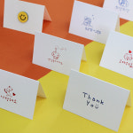 미니 메세지 카드 / 땡큐 축하 감사 답례 칭찬 응원 사랑 생일 축하카드 감사카드 모음 : 이야기꽃이피었습니다