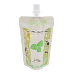 내츄럴스파우트100장 내츄럴스탠딩 스파우트파우치 액체총진포장 홍삼액포장 치어백 설레임용기 : 메디캡