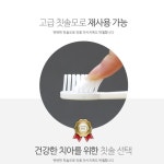 여행용 일회용 칫솔 치약 코팅 묻혀있는 간편한 호텔 모텔 숙박시설 5개입 : 오렌탑
