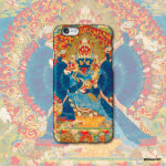 명화 케이스 381 바즈라바이라바 탕가 티벳 불교 불화 그림 Thangka Depicting Vajrabhairava 불교 케이스 아이폰6S하드 : Bergamot