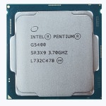 인텔 펜티엄 골드 G5400 (커피레이크) (벌크)쿨러x : 노트방