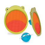 입큰개구리 캐치볼 유아 어린이 야구 벨크로 찍찍이 공놀이  : 웰컴쇼핑