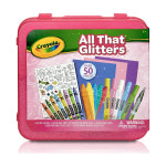 Crayola All That Glitters Art Case Art Gift 크레욜라 올 뎃 글리터스 아크 케이스 선물세트 : Lazyboo 미국구매대행