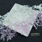 콩나물레이스 꽃다발 귀걸이레이스 DIY악세사리재료 드롭귀걸이 의류부자재 : 주안레이스