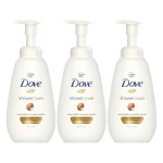 Dove - Shower Foam Body Wash 도브 샤워폼 바닐라 앤 시어버터 13.5oz(400ml) 3팩 : 해외쇼핑하자