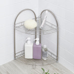 할메이드 스텐 욕실 코너선반 3단 소 : 할메이드