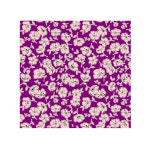 가제  스카프  등산 판촉용 232 흰꽃 : 꾸러미닷컴