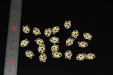 10개 - 브라스 파트 부자재 무광골드도금 : beadsonfarm