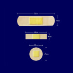 [유한양행]해피홈 멸균밴드(혼합형) 100매입 : 유한양행 공식대리점