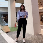 루즈 콩단추 블루종 : 더 루디아