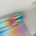오로라 홀로그램 필름지2 레인보우 홀로그램OPP 1090cmX1M (공예용 광고 촬영용) : 향기로운집
