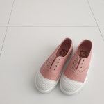 국내 깔끔한 캔버스 데일리 몽몽 스니커즈 6color / 가벼운 여성슬립온 1.5cm : 하비걸