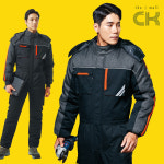 겨울 작업복 패딩 방한 방풍 스즈키 일체형 동계 C78 : 착 한 가 게