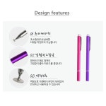 탭펜 아이 갤럭시 패드 탭 초미세 미세 얇은 터치 펜 팬 문자메세지보내기 : 우리쇼핑하자