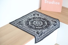 도매 1장부터 풀칼라인쇄 극세사원단 단체손수건제작 동호회 기업행사기념품[50x50] : 포유기프트 스토어