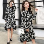 [뽐나]여성 빅사이즈 언발플라워 원피스[3181mw00646z] : 뽐나