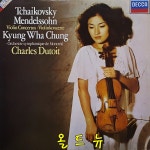 정경화 Kyung Wha Chung LP - Tchaikovsky , Mendelssohn 바이올린 협주곡 [중고] 60299 : 올드뉴