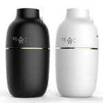 더숨 텀블러디자인 미니가습기 휴대용 차량용 사무실용 수분충전 가습기 교체용가습기필터 : 핑크돼지잡화점