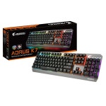 GIGABYTE Aorus K7 RGB 기계식 게이밍 키보드 적축 키보드 게임키보드 PC방키보드 기가바이트 계단식키보드 : 같은공간