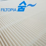 헤파필터 원단 절곡품 (DIY용) / 전열교환기 필터 H13 FILTER 절곡품 (절곡높이 15mm) : 한국피스코