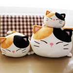 모찌모찌 까망 고양이쿠션(M:30cm) : 인형백화점