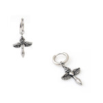 윙 크로스 드롭 써지컬스틸 링피어싱 : SMALLBOX