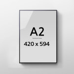 A2(420x594mm) 알루미늄액자 : 푸드포토리아