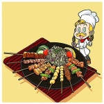 분식 초밥 꼬치 볶음밥 떡볶기 카레 오므라이스 샌드위치 부대찌개 푸드 식당 메뉴 파르텔 포인트벽지 시트지 롤스크린 유리 : 으뜸데코