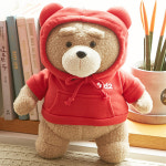 19곰 테드2 곰인형 - 후드티2.0(레드)(30cm) : 인형백화점