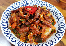 안주세상 직화 숯불 양념 곱창 : 안주월드