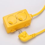 국산 캠핑 연장선 전기 작업선 리드선 연장코드선 2구 1.5SQ 8M : 라이팅플러스