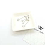 피어싱 써지컬스틸 투체인 달별팬던트 : 위너플레이스