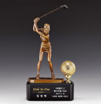 골프트로피 싱글 이글 홀인원 대회 우승 기념 청동 트로피 G0026 : 조은트로피