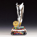 골프트로피 싱글 이글 홀인원 대회 우승 기념 크롬 트로피 G0181 : 조은트로피