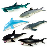 소프트 상어 장난감 귀상어 혹등고래 돌고래 범고래 고래상어 대왕고래 어린이집교구 선물 : 아기친구