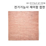전기기능사 실기 합판 제어함 제어반 : 189LK
