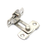 걸고리 걸쇠 도어 문고리 잠금장치 미닫이/접이문 도어용 잠금장치 판걸고리(소) : Easy철물