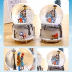 크리스마스준비 크리스탈 크리스마스 스노우볼 스노볼 무드등 오르골 : 웨이모어 스토어