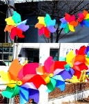 스카이바람개비가랜드(32cm/7.5m) / 휴대폰매장 주유소개업 오픈만국기 오픈가랜드 : 싸인플러스