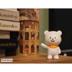 [쫑토이]Fluffy House 플러피 하우스 1세대 차량용 흰곰 피규어 : 쫑토이