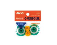 아모스 UNISS 수정테이프리필_myf : 오피스아일랜드