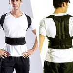 어깨펴기 굽은 어깨 펴기 등 굽음 바른자세 고정 밴드 벨트 : 바로앤미로